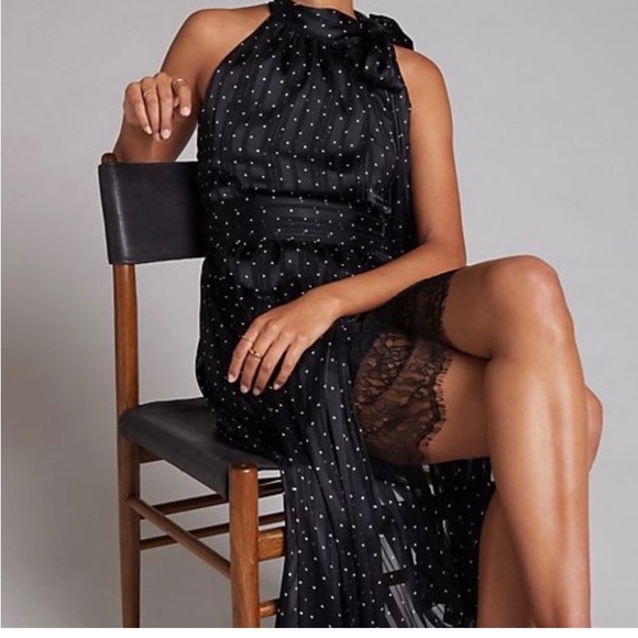 NWT Sachin + Babin for Anthro. Halter Neck Midi - Picture 4 of 5